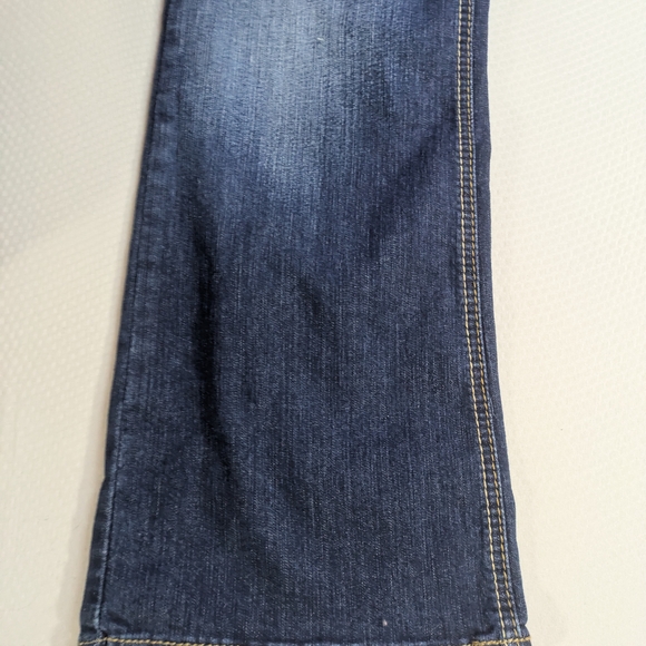 Ariat Real Jeans 33s Perfect Rise Boot Stretch Western Denim Bootcut Flare - Picture 8 of 12